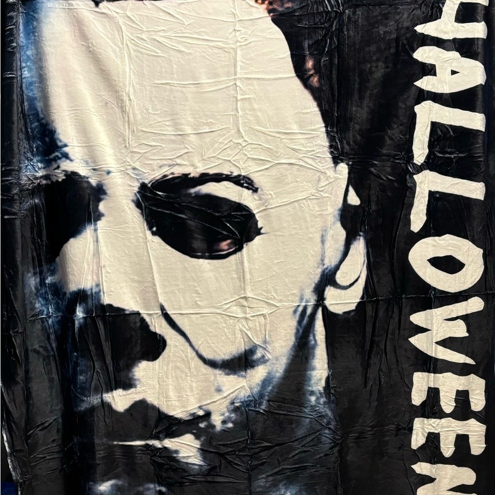 Michael Myers throw blanket